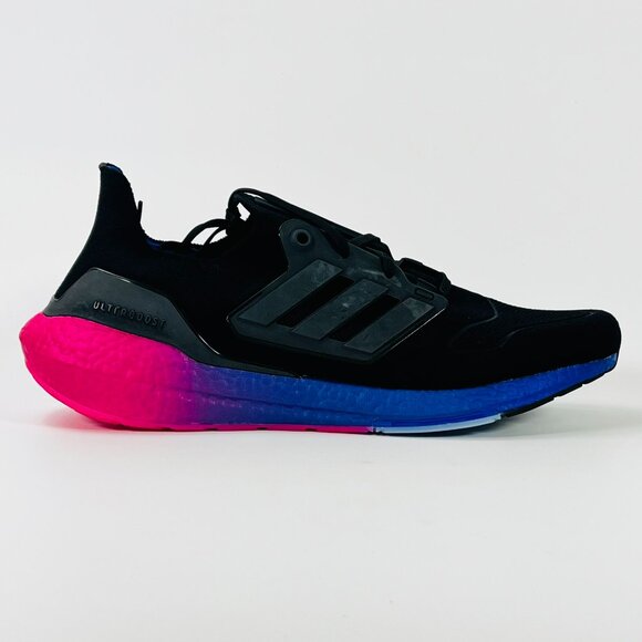 Adidas Ultraboost 22 \'Black Lucid Blue Gradient\' HQ8593 size 15 main image 4